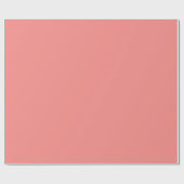 Papier Cadeau Meilleure élégante couleur solide Modèle rose Peac (Plat)