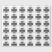 Papier Cadeau Meilleure maman jamais (Plat)