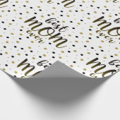 Papier Cadeau Meilleure Maman Moderne (Coin)