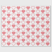 Papier Cadeau Mélange cardiaque (Plat)