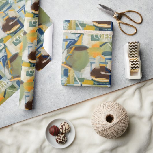 Papier Cadeau Mélange petit-déjeuner (Artisanat)
