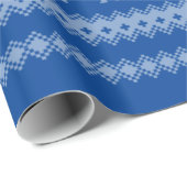 Papier Cadeau Melania Trump MAGA Noël (Coin rond)