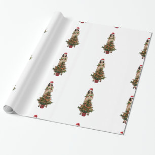 Papier Cadeau MELANIE, TRAMWAY de Noël