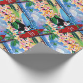 Papier Cadeau Mele Kalikimaka Christmas Kitty à Poipu  (Coin)