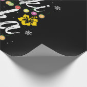 Papier Cadeau Mele kalikimaka Noël Hawaiian Appareils (Coin)
