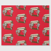 Papier Cadeau Meme coffin dance (Plat)