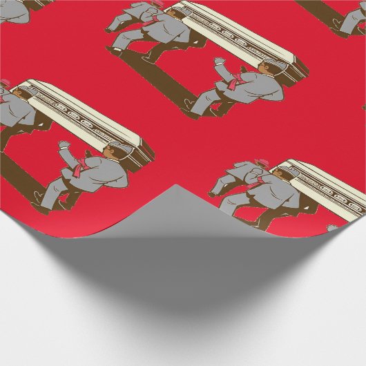 Papier Cadeau Meme coffin dance (Coin)
