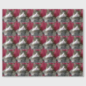 Papier Cadeau Mème de chat (Plat)