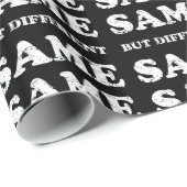 PAPIER CADEAU MÊME MAIS DIFFÉRENT (Coin rond)