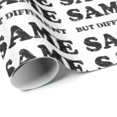 PAPIER CADEAU MÊME MAIS DIFFÉRENT (Coin rond)
