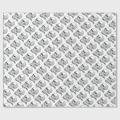 Papier Cadeau Memento mori (Plat)