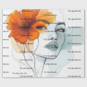 Papier cadeau MemoryUs – The Way We Are Design (Plat)