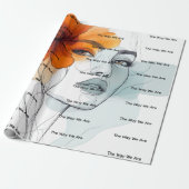 Papier cadeau MemoryUs – The Way We Are Design (Déroulé)