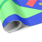 Papier Cadeau Memphis #53 (Coin rond)