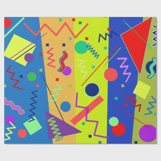 Papier Cadeau Memphis No 59 (Plat)