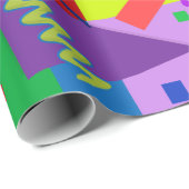 Papier Cadeau Memphis No 64 (Coin rond)