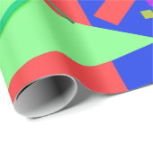 Papier Cadeau Memphis No 66 (Coin rond)