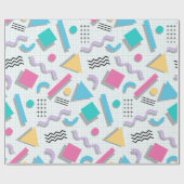 Papier Cadeau Memphis Shapes (Plat)