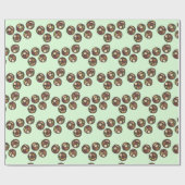 Papier Cadeau Mendiants Chocolats français Chocolatier Chocoholi (Plat)