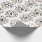 Papier Cadeau Mens Funny Whiskey 50e anniversaire (Coin)