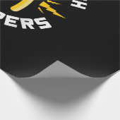 Papier Cadeau Mens I Work With Electrician Union (Coin)