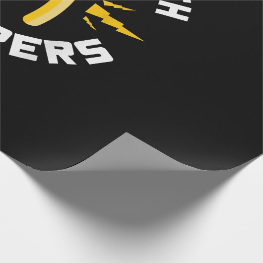 Papier Cadeau Mens I Work With Electrician Union (Coin)