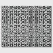 Papier Cadeau Menteur Pathologique, Compulsion à Fabuler (Plat)