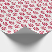 Papier Cadeau Menthe de Noël (Coin)