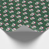 Papier Cadeau Meowy Christmas Cute Kitten Wrapper Paper 2e (Coin)
