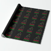 Papier Cadeau Meowy Noël de chat (Déroulé)