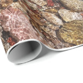 Papier Cadeau Mer (Coin rond)