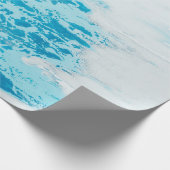 Papier Cadeau Mer bleue (Coin)