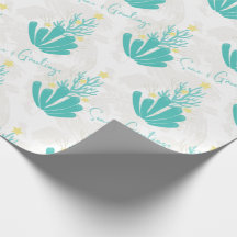 Mer côtière et salutations Coral Tree