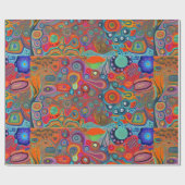 Papier Cadeau Mer des cellules (Plat)