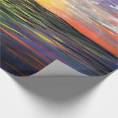 Papier Cadeau Mer du coucher du soleil (Coin)
