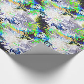 Papier Cadeau Mer gelée.... (Coin)