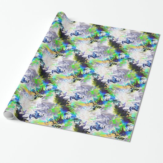 Papier Cadeau Mer gelée.... (Déroulé)