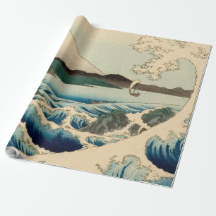Papier Cadeau Mer japonaise de Satta Hiroshige Art