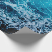 Papier Cadeau Mer rapide en voilier. Dramatique et image (Coin)