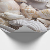 Papier Cadeau Mer Shell et arrière - plan d'étoiles de mer - (Coin)