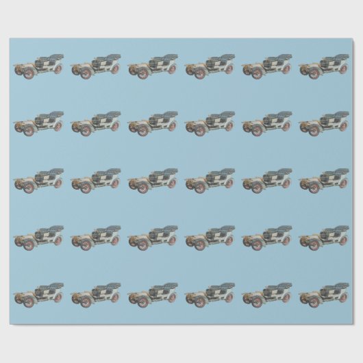 Papier Cadeau Mercedes Benz Oldtimer (Plat)