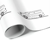 Papier Cadeau Mercedes Sprinter (Coin rond)