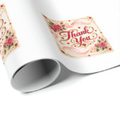 Papier Cadeau Merci (Coin rond)