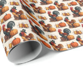 Papier Cadeau Merci (Coin rond)