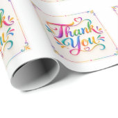 Papier Cadeau Merci (Coin rond)