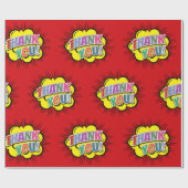 Papier Cadeau Merci (Plat)