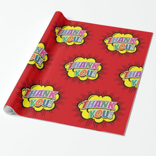 Papier Cadeau Merci (Déroulé)