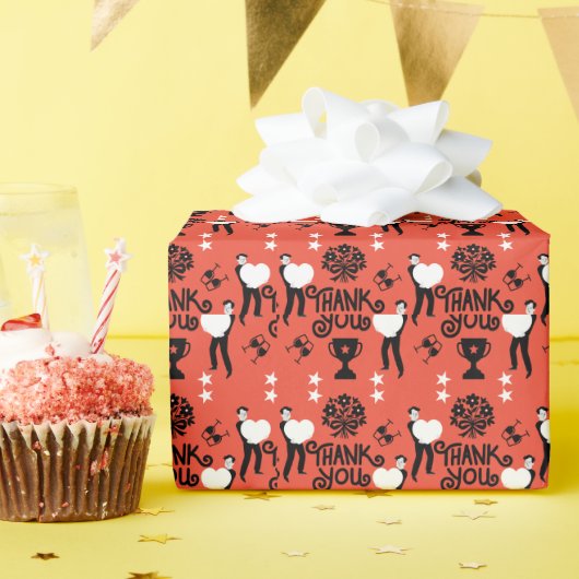 Papier Cadeau Merci (Fête d'anniversaire)