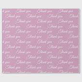 Papier cadeau Merci (Plat)
