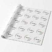 Papier Cadeau Merci (Déroulé)